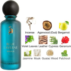 Combo of Laverne Blue Incense & King Tobacco 200ml Perfume Spray | مجموعة بخور لافيرن بلو وتبغ الملك – رشاش عطر 200 مل