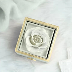 SQUARE Ring/Rose Box | خاتم مربع / علبة ورد