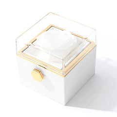 SQUARE Ring/Rose Box | خاتم مربع / علبة ورد